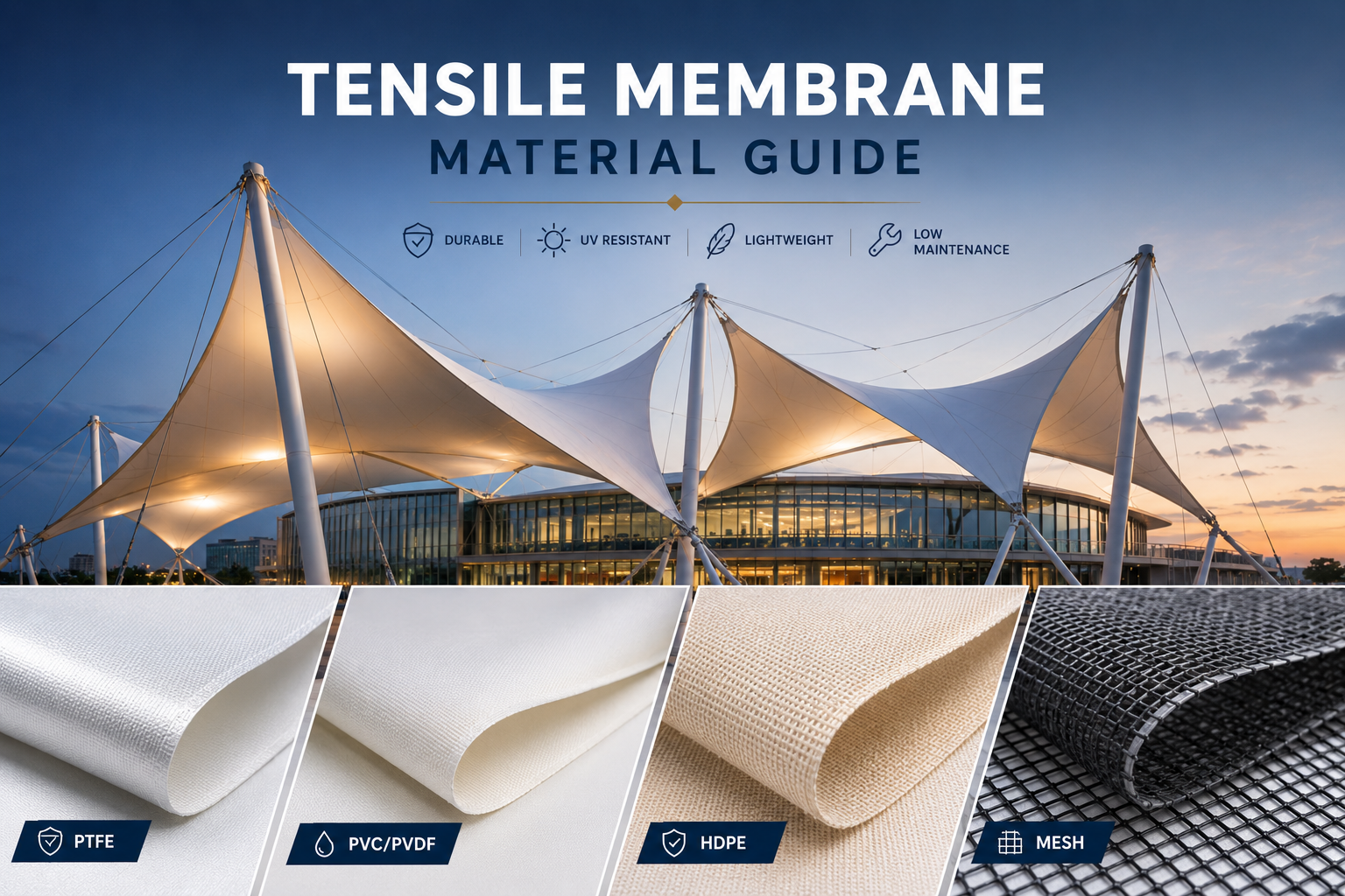 Tensile Membrane Material Selection Guide